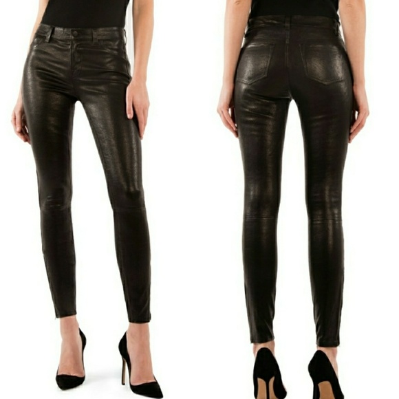 J Brand Pants - New J BRAND Super Skinny Leather Pants